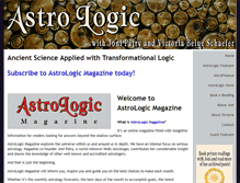 Tablet Screenshot of getastrologicnow.com